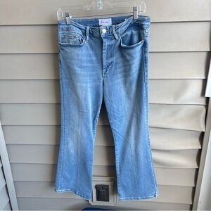 Frame Jeans Women Size‎ 2 Le Crop Mini Boot High Rise Stretch Denim Pants